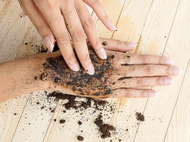 Uyah jeung kopi leungeun scrub